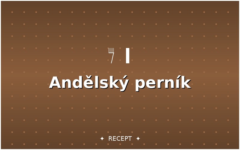 Andělský perník